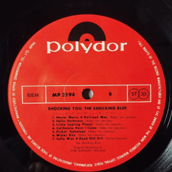 Винтажная виниловая пластинка LP Shocking Blue Shocking You (Japan 1971) (No Obi) Venus