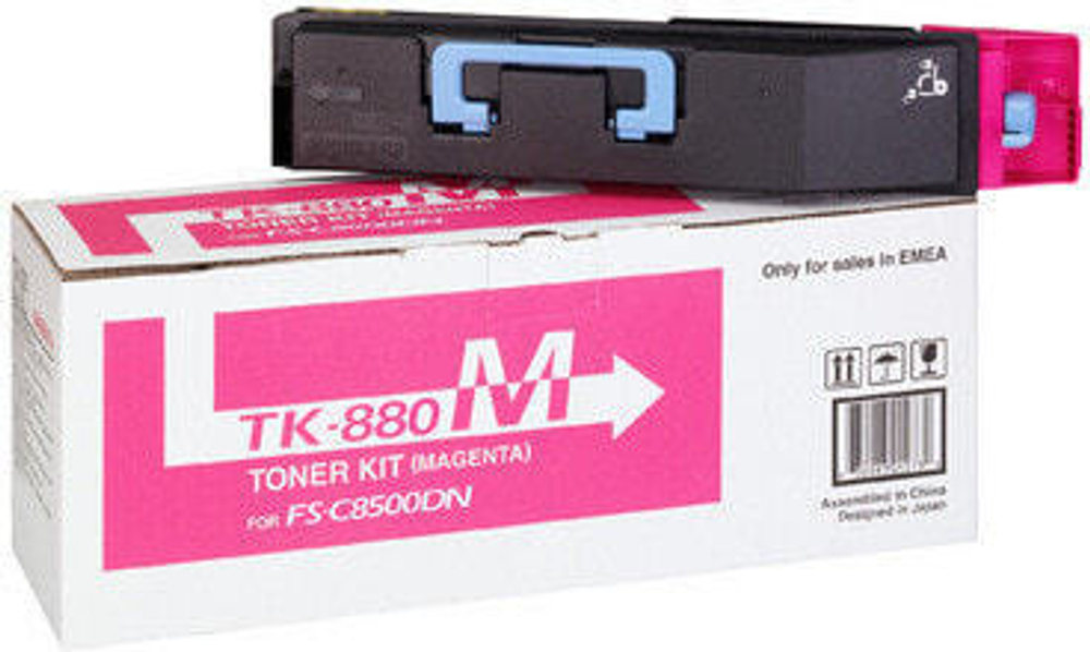 KYOCERA TK-880M Подлинный Пурпурный 1 шт 1T02KABNL0