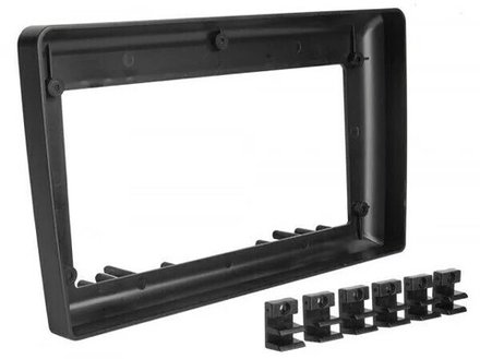 Универсальная магнитола в отсек 2DIN 180x100мм (рамка 9) - FarCar монитор 12.3" 2K QLED на Android 14, CarPlay, 4G SIM-слот