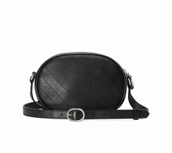 Сумка через плечо женская Gucci Blondie из кожи черный