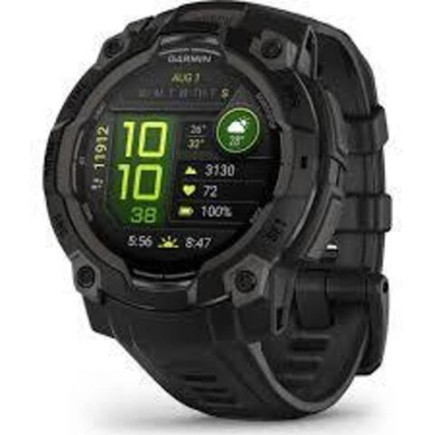 Смарт-часы INSTINCT 3, Solar, 45 mm Black with Black Band, 010-02934-00