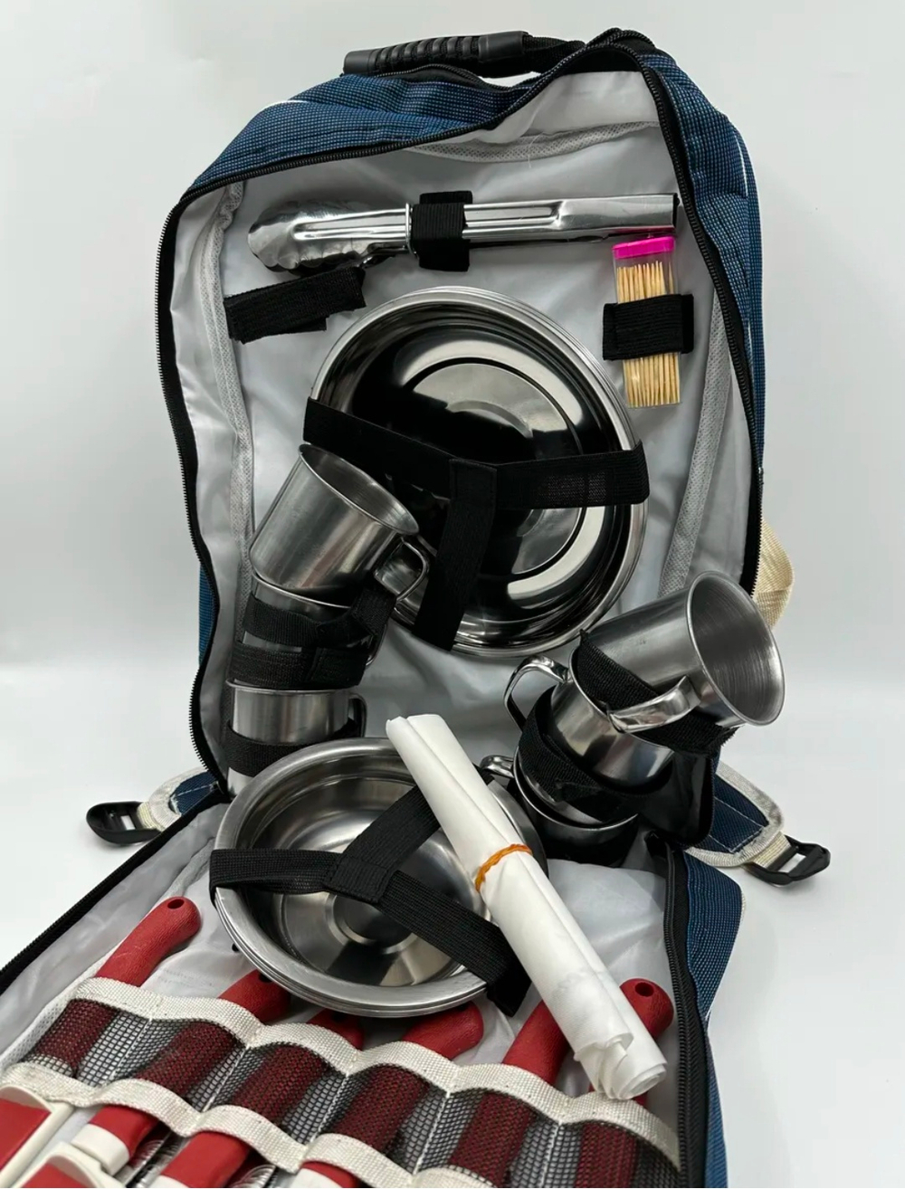 Набор посуды для пикника на 6 персон