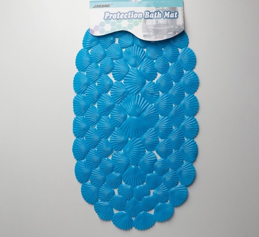 4886833 Коврик для ванны «Ракушки», 38×68 см, цвет МИКС
