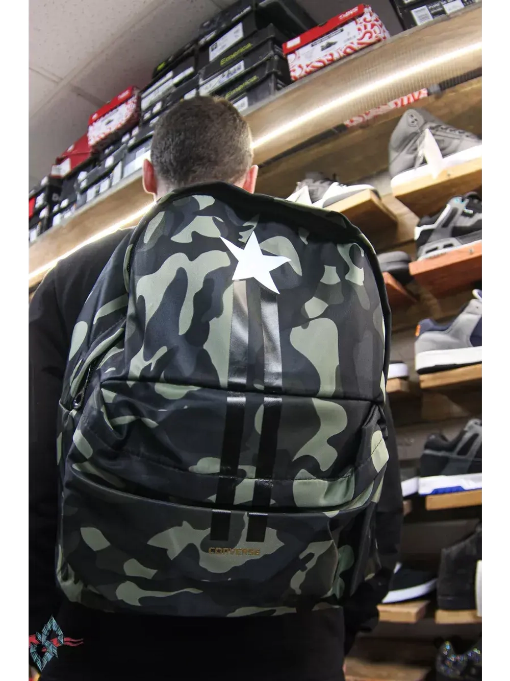 Скейтерский y2k рюкзак 15L