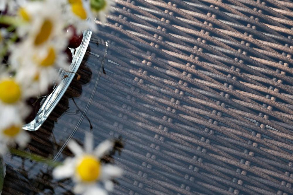 "Капучино Сингл" лаунж-зона из искусственного ротанга, цвет коричневый