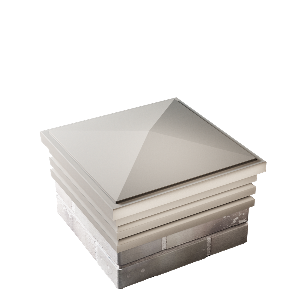 Колпак полимеркомпозитный Bona 385*385 (1,5 кирпича) бежевый