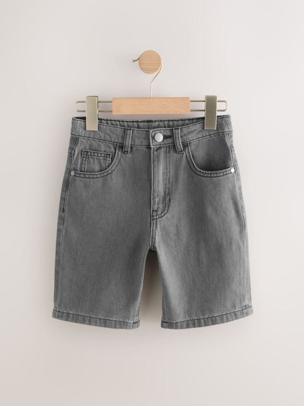 Шорты джинсовые для мальчика Next AC5-641, Серый