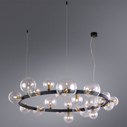 Люстра подвесная Arte Lamp A7790SP-24BK
