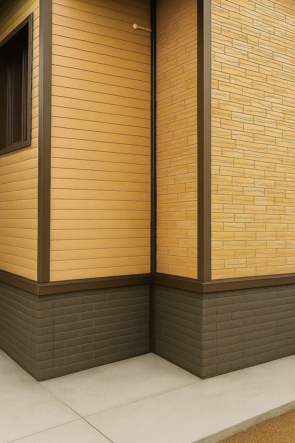 Угол внешний (наружный) 50х50мм Длина 1250мм, Коричневый (RAL 8017), 0,45мм, комплект 5 шт.