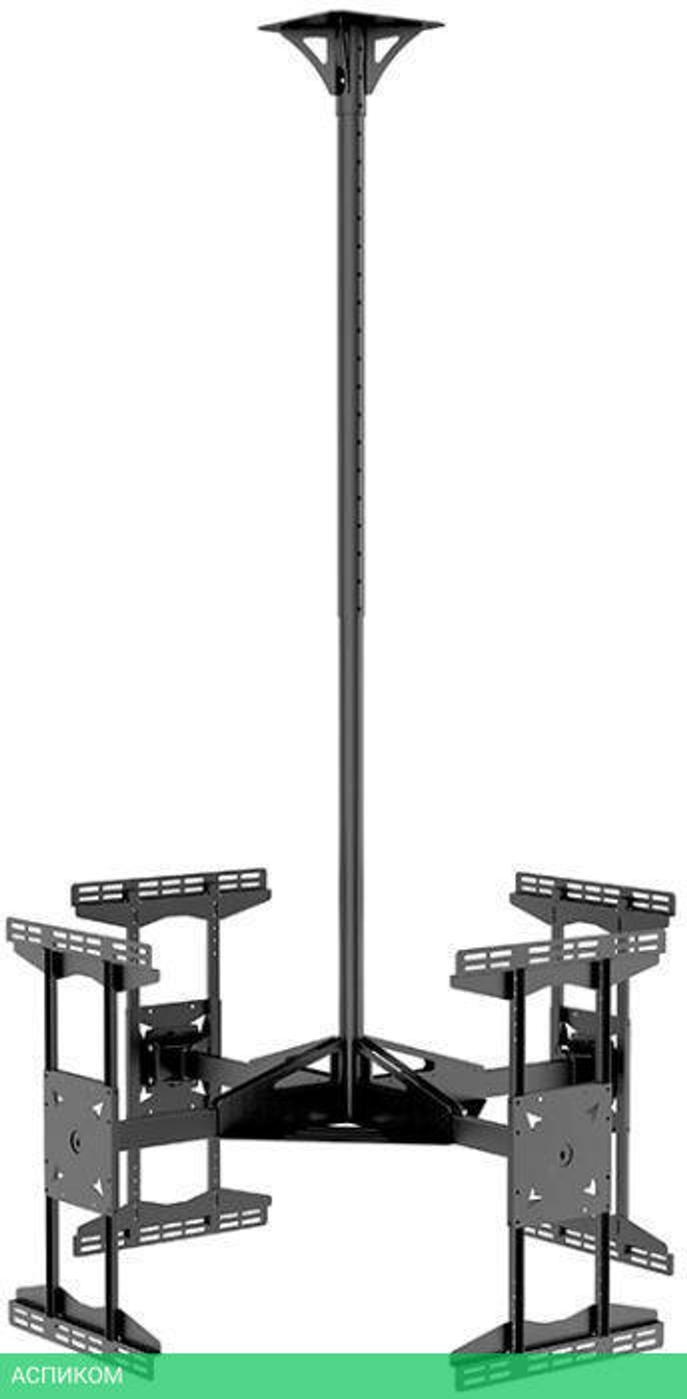 Кронштейн OnKron CPRO2L-4 черный