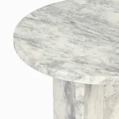 Кофейный стол Pia Ø41х41 см, фиолетовый индийский мрамор