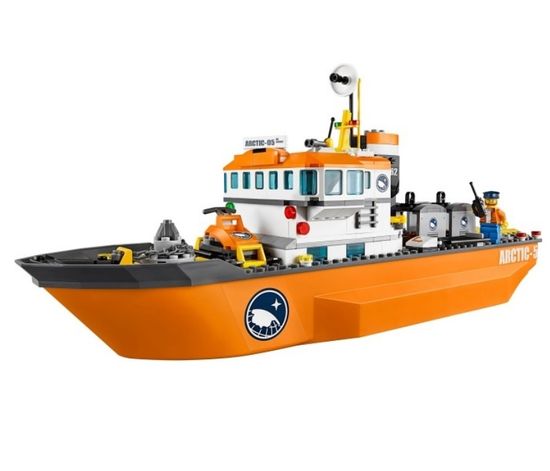 Конструктор BELA "URBAN / Арктика "  "Ледокол и полярная станция с транспортом" , 760 деталей , арт. 10443