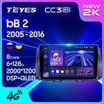 Teyes CC3 2K 10,2"для Toyota bB 2005-2016