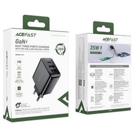 A57 PD35W GaN (2*USB-A+USB-C) charger (EU)