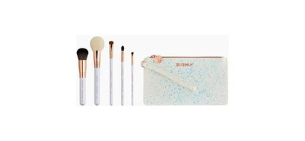 Sigma Beauty Holiday Glam Brush Set - дорожный набор кистей для макияжа с футляром /  5 шт.   / GTIN 811425035054