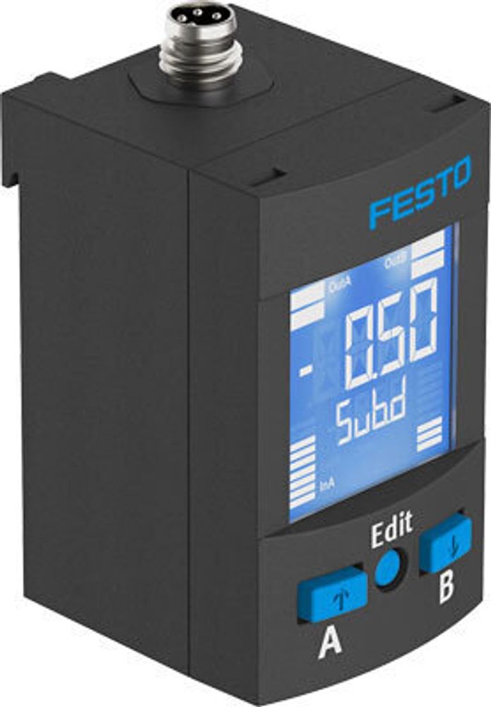 SPAU-P16R-H-G18FD-L-PNLK-PNVBA-M12U Датчик давления