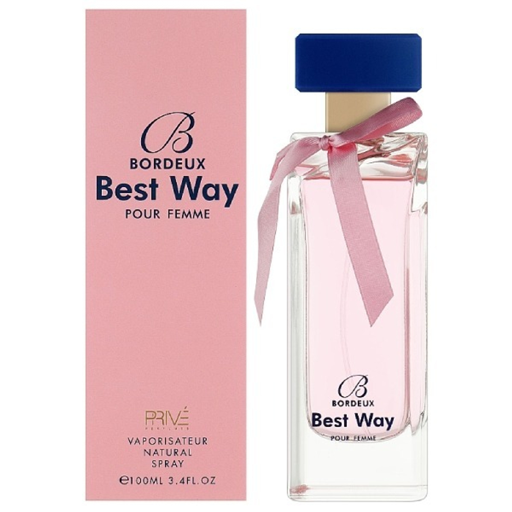 PRIVE Парфюмерная вода BORDEUX BEST WAY for woman, 100 мл