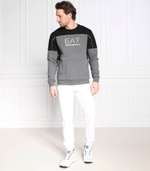 Худи EA7 - серый(6LPM17 PJEQZ)