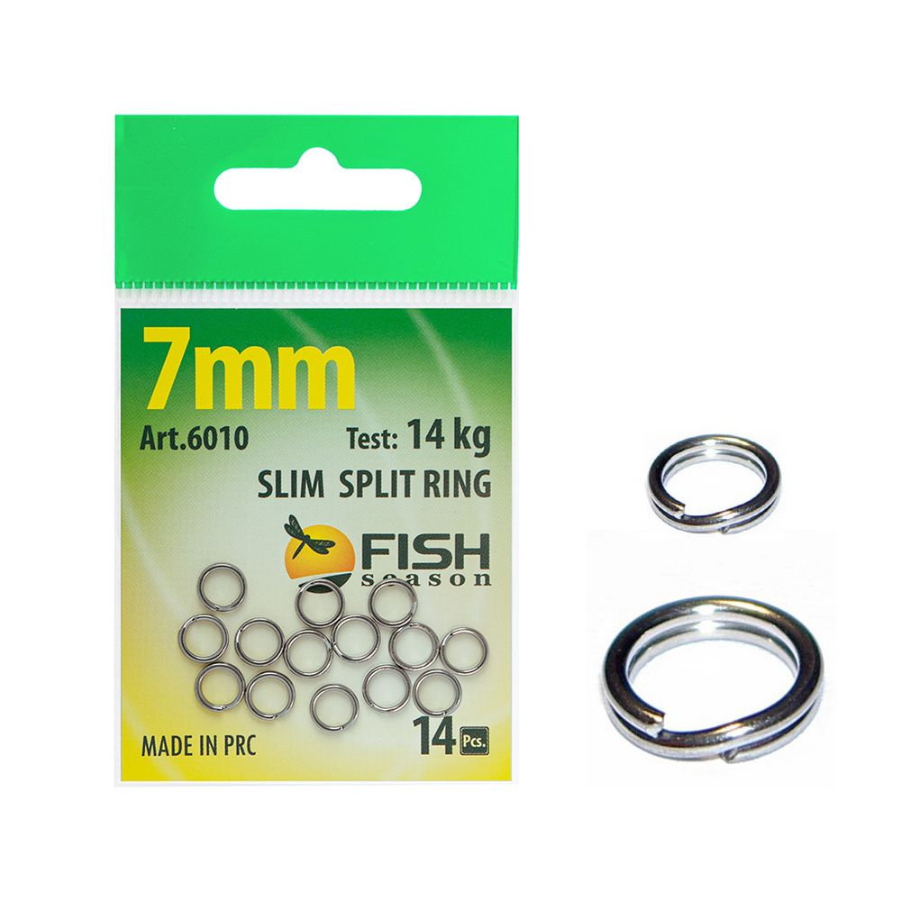 Заводное кольцо Fish Season Slim Split Ring 6010