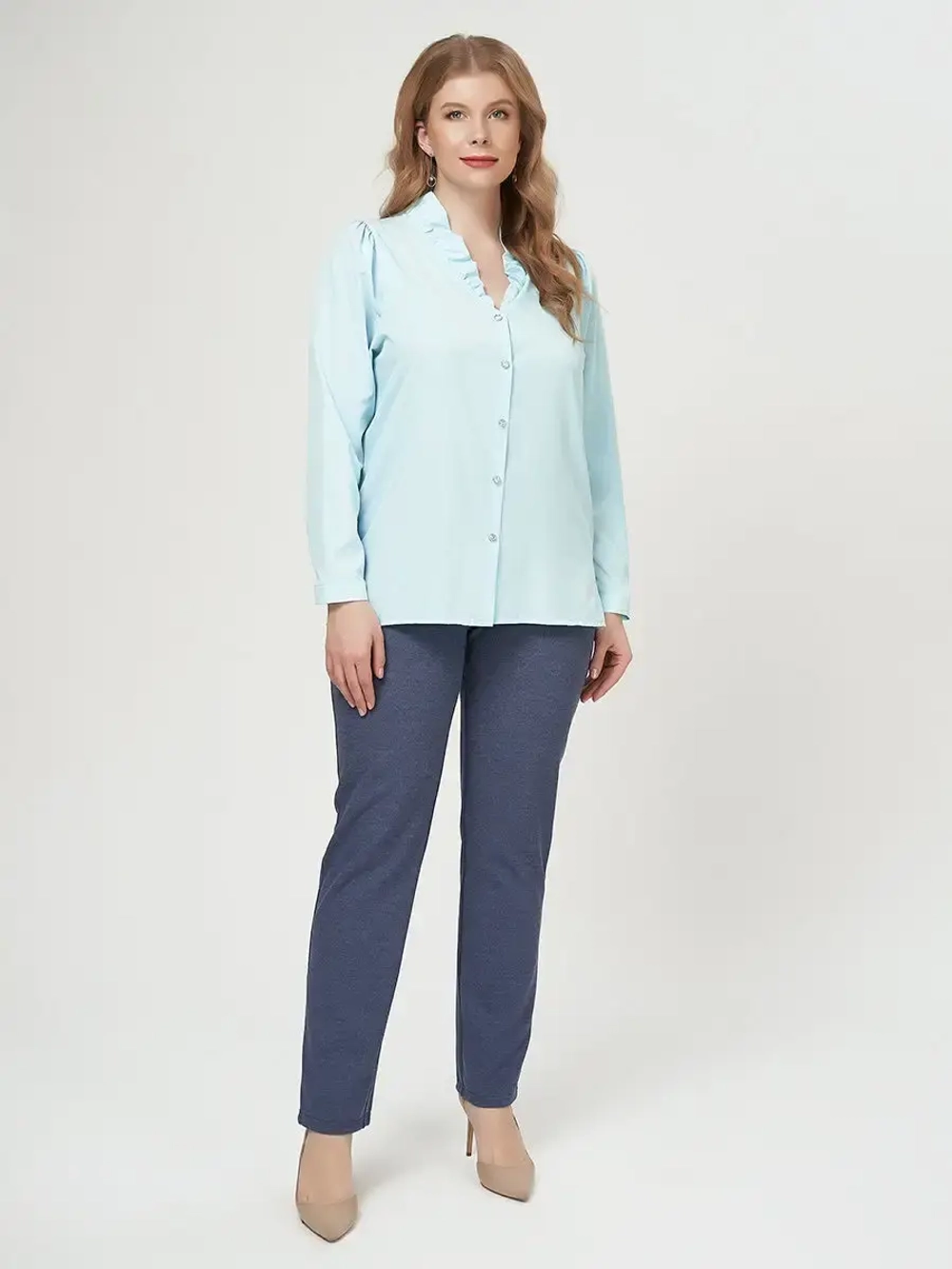 Брюки "Корейский" мягкий рубчик