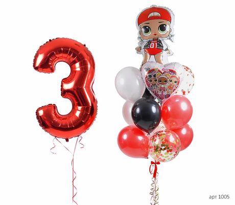 Воздушный сет с куклой LOL