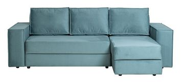 Диван Bergamo трехместный цвет бирюзовый