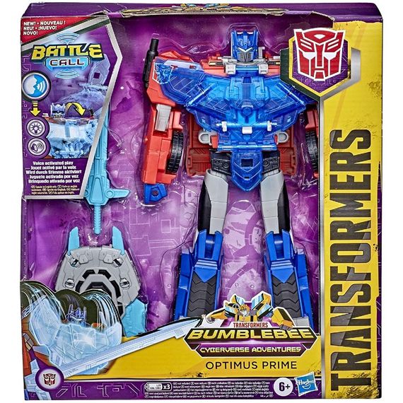 Transformers Cyberverse Battle Call OPTIMUS PRIME New