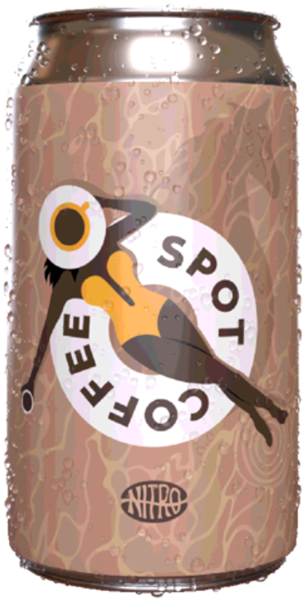 Кофе азотный Джоус Спот Кофе / Jaws Spot Coffee 0.33 - банка