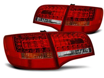 Задние фонари red white led для Audi A6 C6 avant
