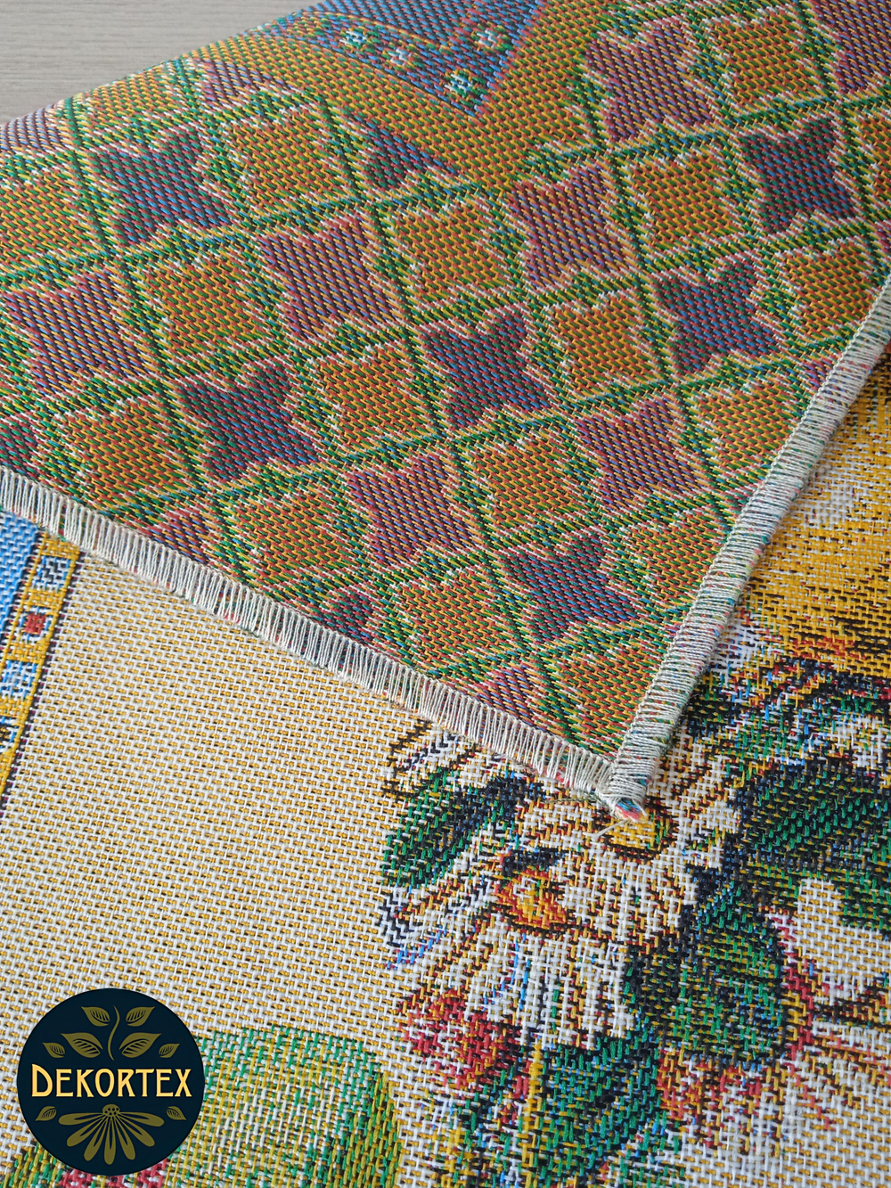 Декоративная гобеленовая салфетка Пасхальное чудо 40х40 см