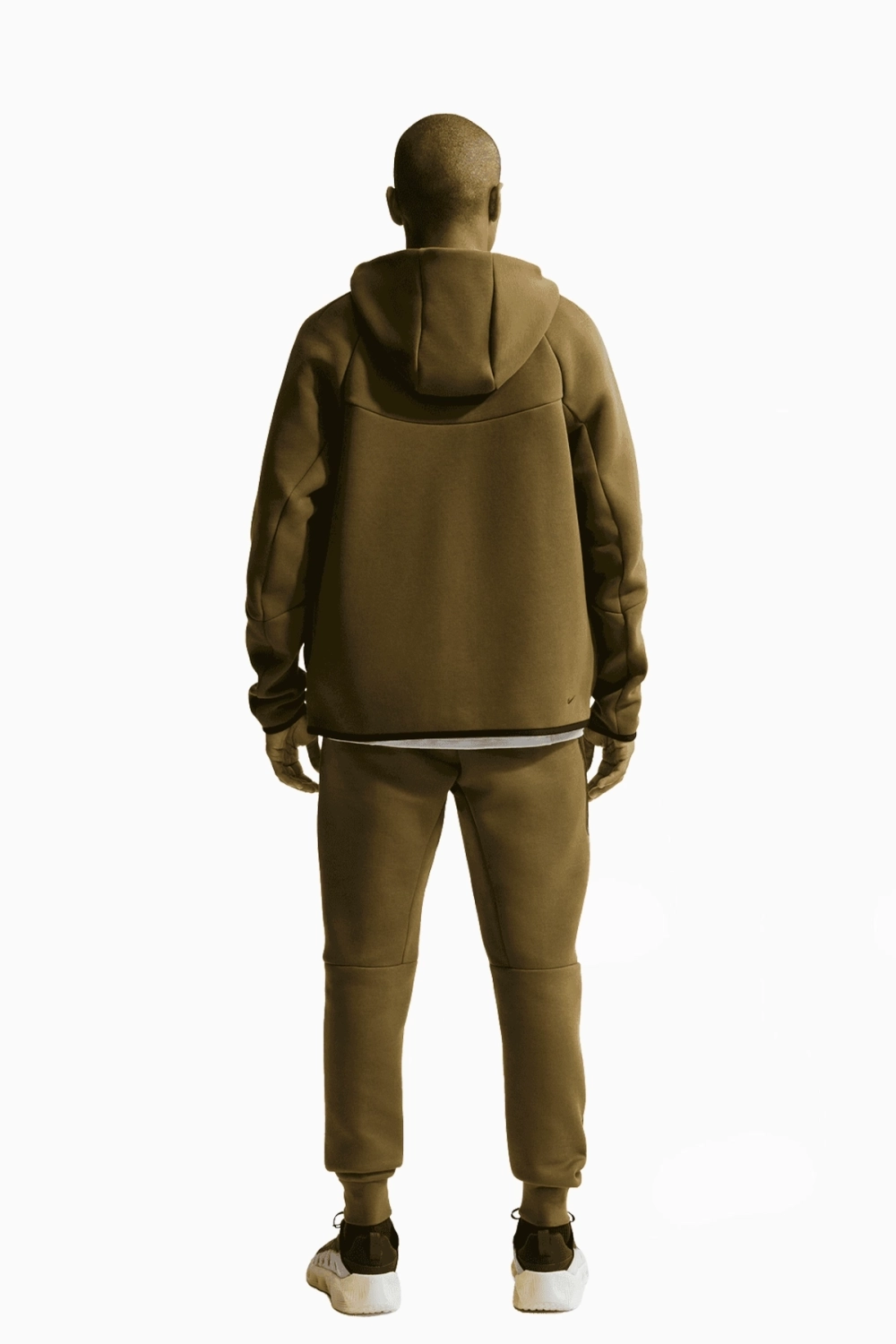 Кофта Nike Sportswear Tech Fleece Windrunner - зеленый