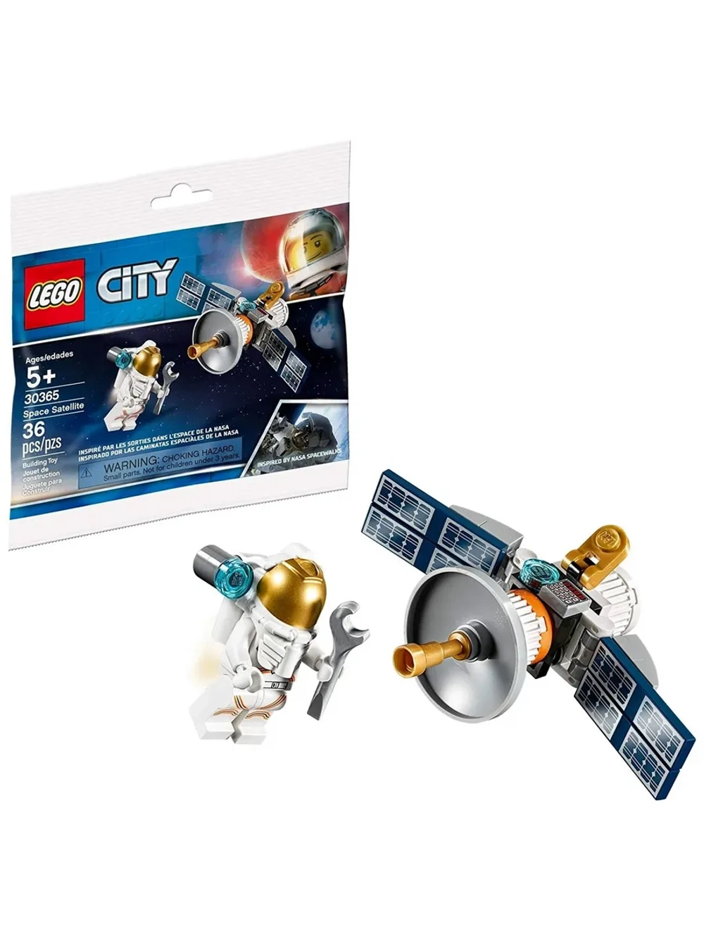 LEGO Конструктор LEGO City 30365 Ремонт спутника