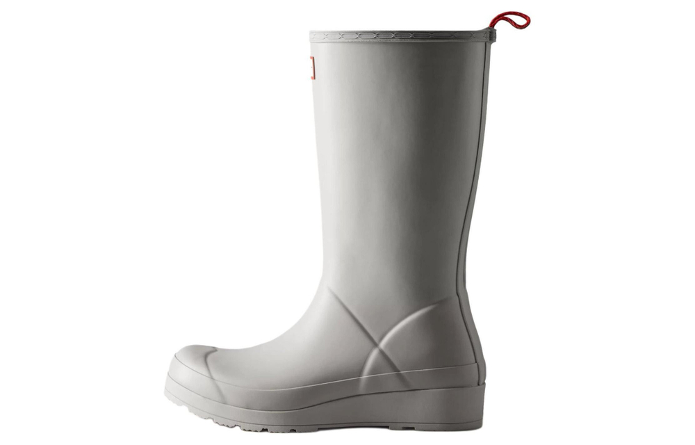 HUNTER Waterproof, Abrasion Resistant, Slip Resistant Rubber Rain Boots Women"s Gray