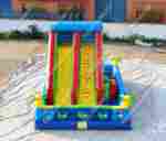 Надувная горка "Остров пиратов"