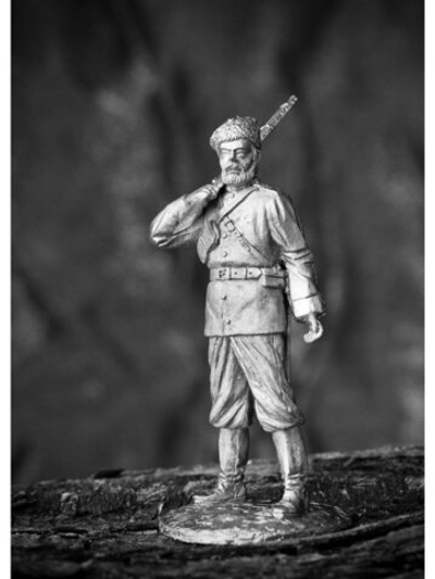 Оловянный солдатик Вахмистр 1-го Енисейского казачьего полка 1919 г.