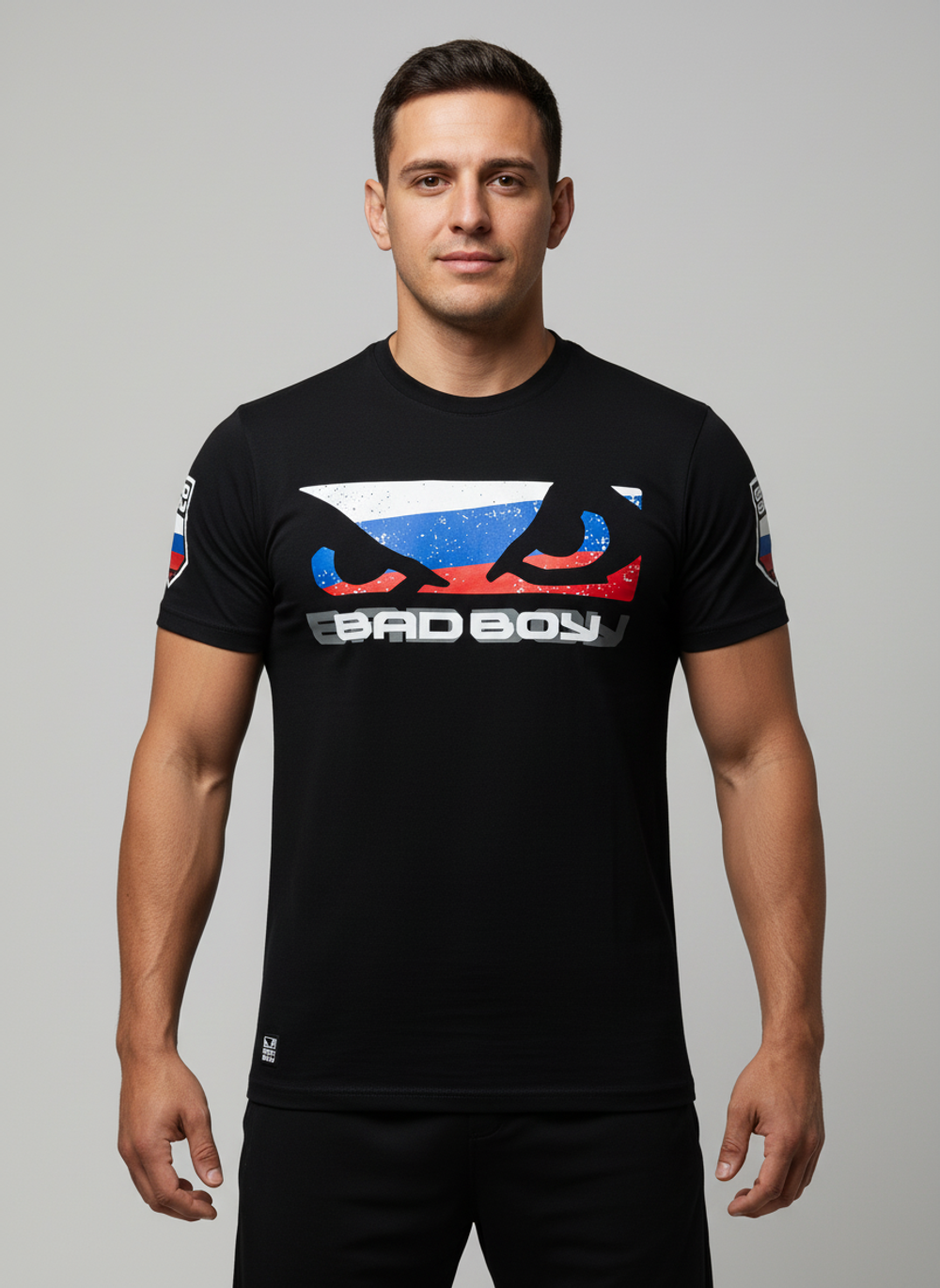 Футболка Bad Boy World RUSSIA черная