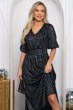 Платье праздничное Мадлен (черное) П14623-18М LT Collection