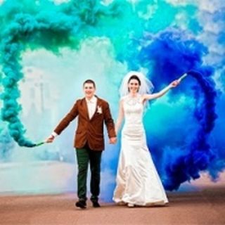 Цветной дым