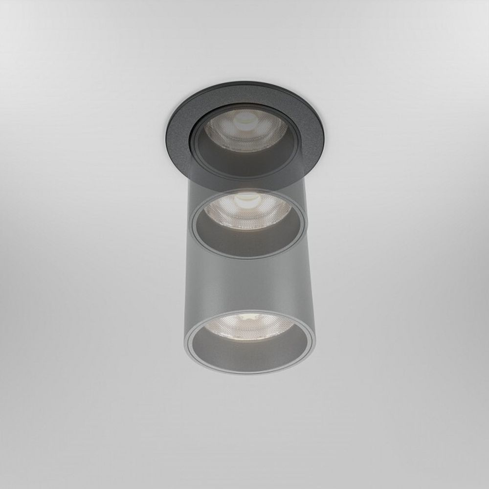 Встраиваемый светильник Maytoni  DL125-L12-4K-B