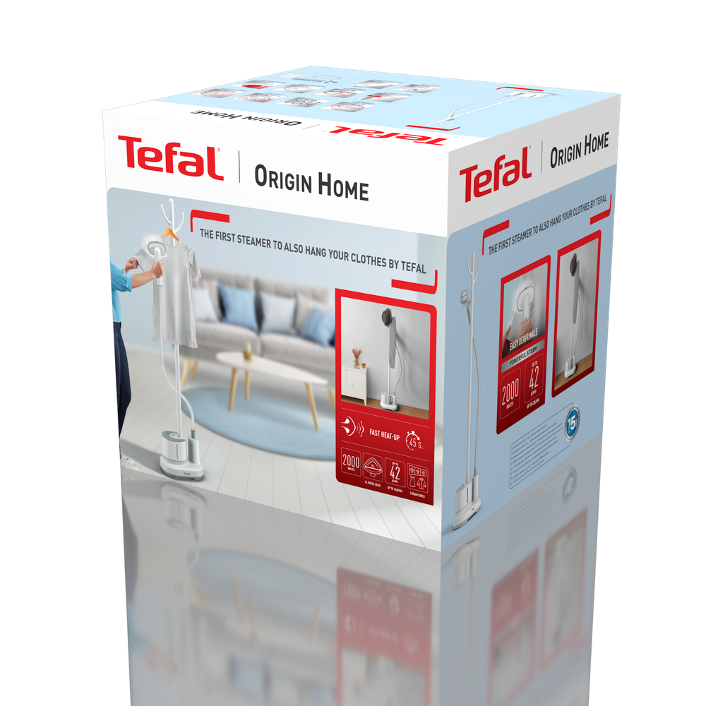 Вертикальный отпариватель с вешалкой Tefal Origin Home IT3274E1