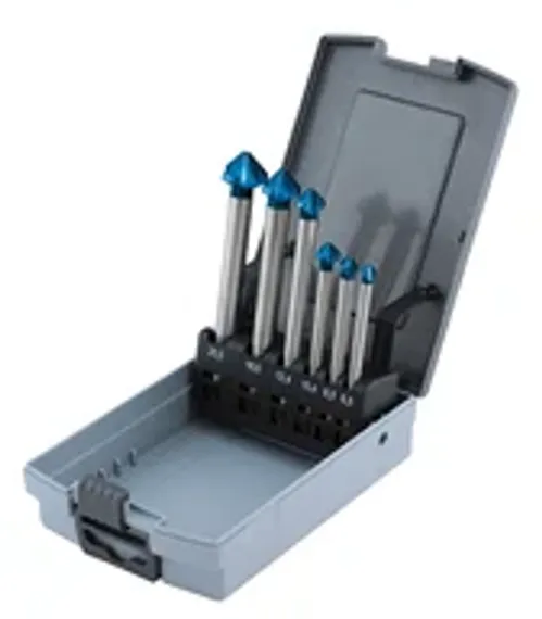 Зенковка Karnasch Ø6,3 мм, с покрытием Blue-Tec, 90°, ASP, DIN 335, арт. 20.1750-050