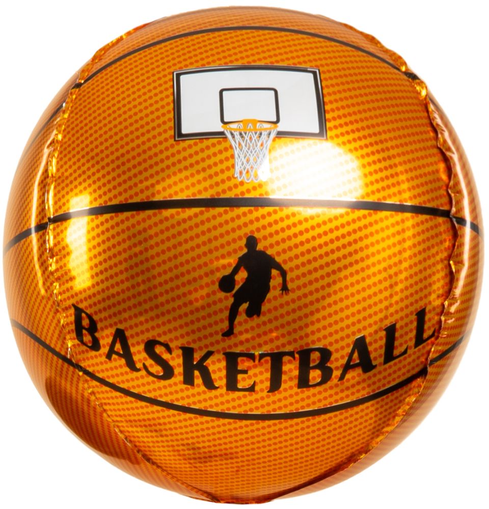 Шар 3D (22&#39;&#39;/56 см) Сфера, Баскетбольный мяч, 1 шт. в уп.