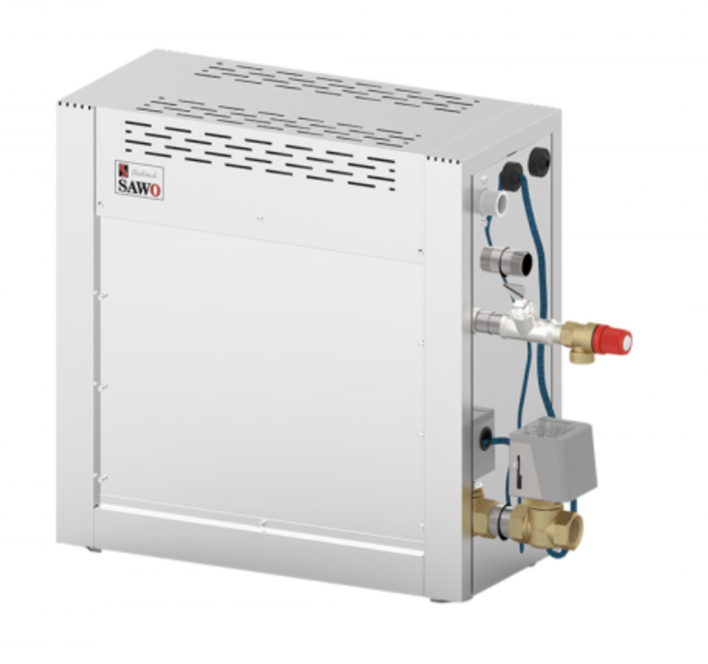 SAWO Парогенератор без пульта управления с функцией диммера, вентилятора и насоса-дозатора, 4 кВт, STN-40-1/2-DFP-X