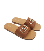 Шлепанцы кожаные saba 06 Liu Jo - коричневый(SA3151 P0102)