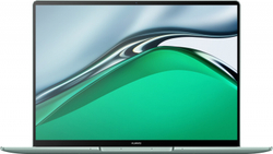 Ноутбук Huawei MateBook 14S HKD-W76 14.2" 2520х1680 сенсорный, Intel Core i7 11370H, 3000 МГц, 16 Гб DDR4, 512 Гб SSD, Intel Iris Xe Graphics, Wi-Fi, Bluetooth, Cam, Windows 11 Home, зелёный 53012RTL