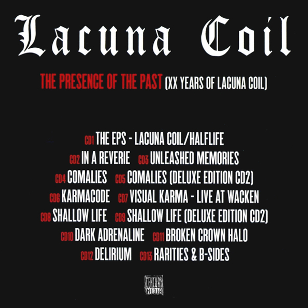 Lacuna Coil / The Presence Of The Past (13CD)