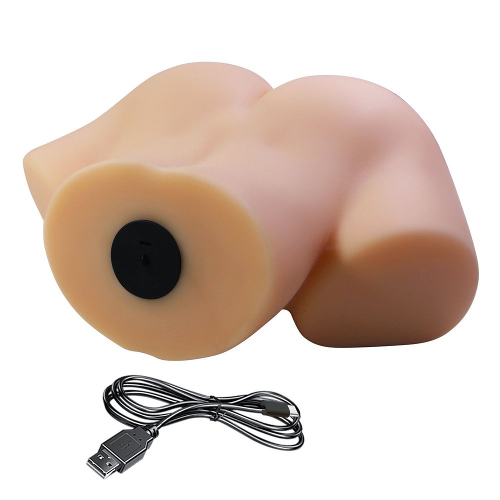 Мастурбатор Vivian Baile Crazy Bull с 2 тоннелями и вибрацией