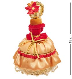 Народные промыслы RK-734/ 3 Кукла-шкатулка «Дама с муфтой»