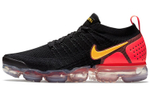 Кроссовки Nike Vapormax Black Laser Orange Total Crimson
