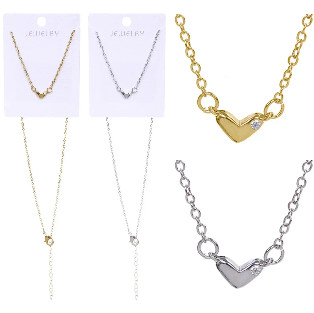 Подвеска из гиппоалергенного сплава со стразами «АМОР», цвет серебро и золото, d-20см/0,7см